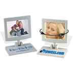 Promotional Computer Products - DISCONTINUED - Out of Stock - See-You-Around™ Desktop Mirror & Picture Frame