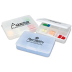 Promotional Pill Boxes - Tablet Tote Pill Box