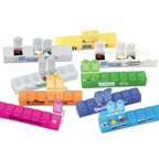 Promotional Pill Boxes - All-Week Pill Box - 6"
