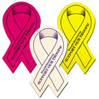 Promotional Jar Openers - Jumbo "Awareness Ribbon" Openers