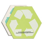 Promotional Jar Openers - Jumbo Recycle-Symbol Jar Opener