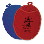 Promotional Housewares - Therma-Grip Oval Oven Mitt/Pot Holder