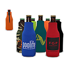 Promotional Drinkware - Zipper Bottle Cooler