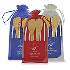 Promotional New Products - Chef's Therma-Grip Striped Oven Mitt Bamboo Combo