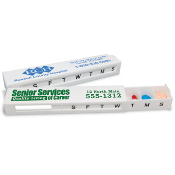 Protector Sliding Pill Box