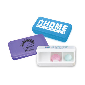 All-Day Three-Compartment Pill Box