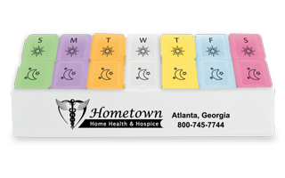 Twice-A-Day Pill Tray