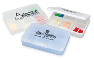 Tablet Tote Pill Box