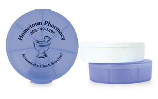 Med-Week Seven-Compartment Pill Box