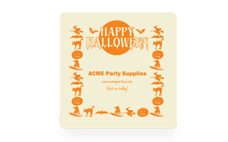 Happy Halloween Jumbo Square Jar Opener