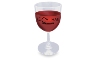 Heres-To-You Plastic Wine Glass